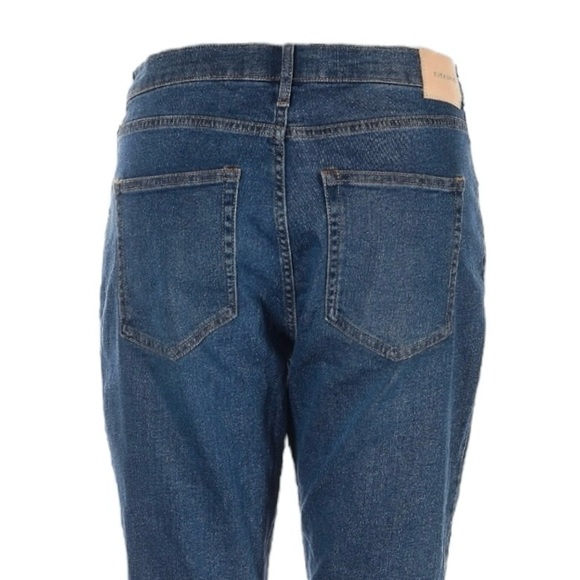 Everlane The Mid-Rise Slim Jeans Blue Wash Women’s 33R NWT $68 Sustainable Denim - Picture 5 of 8